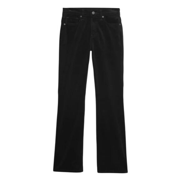 GAP Black Velvet Baby Bootcut Mid-Rise Jeans 32 / 14 - Picture 6 of 12